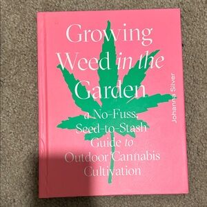 Pink and Green Cannabis Cultivation Book